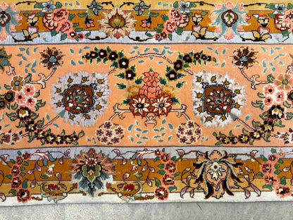 Hand-Knotted 70 Raj Persian Tabriz Rug - 10’x13’5”