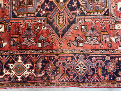 Hand-Knotted Persian Heriz Rug - 8’3”x11’2”
