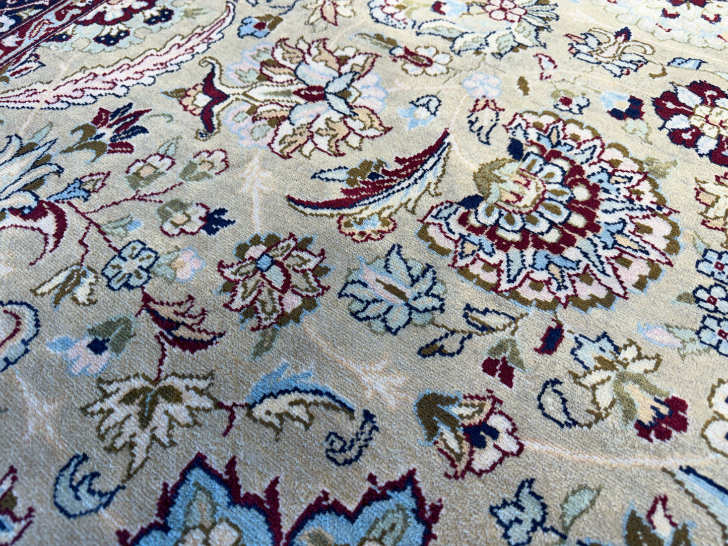 8’x10’5” Hand-Knotted Wool PakPersian Area Rug