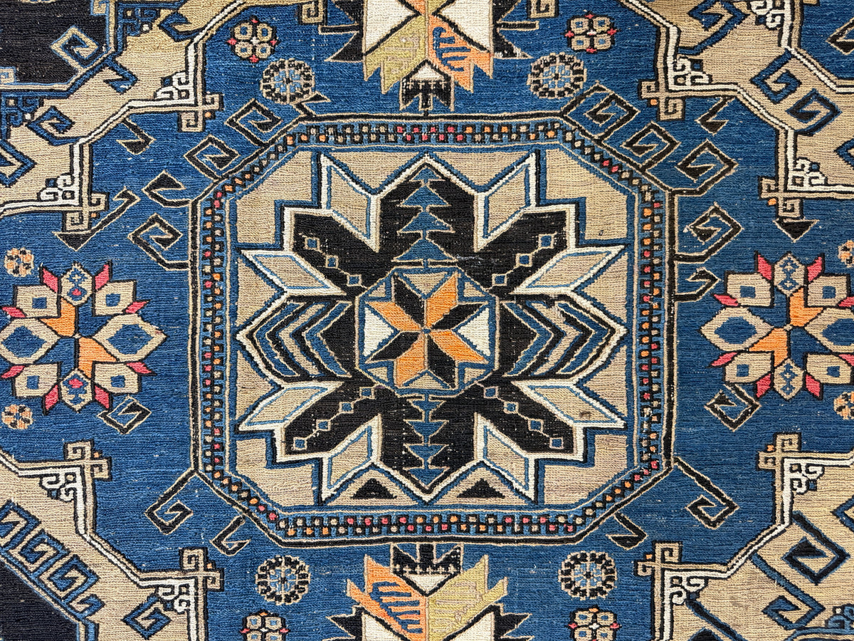 Antique Flatweave Soumak Rug - 8’6”x10’