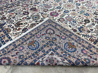 10’5”x 13’8” Handmade Persian Kashan Rug
