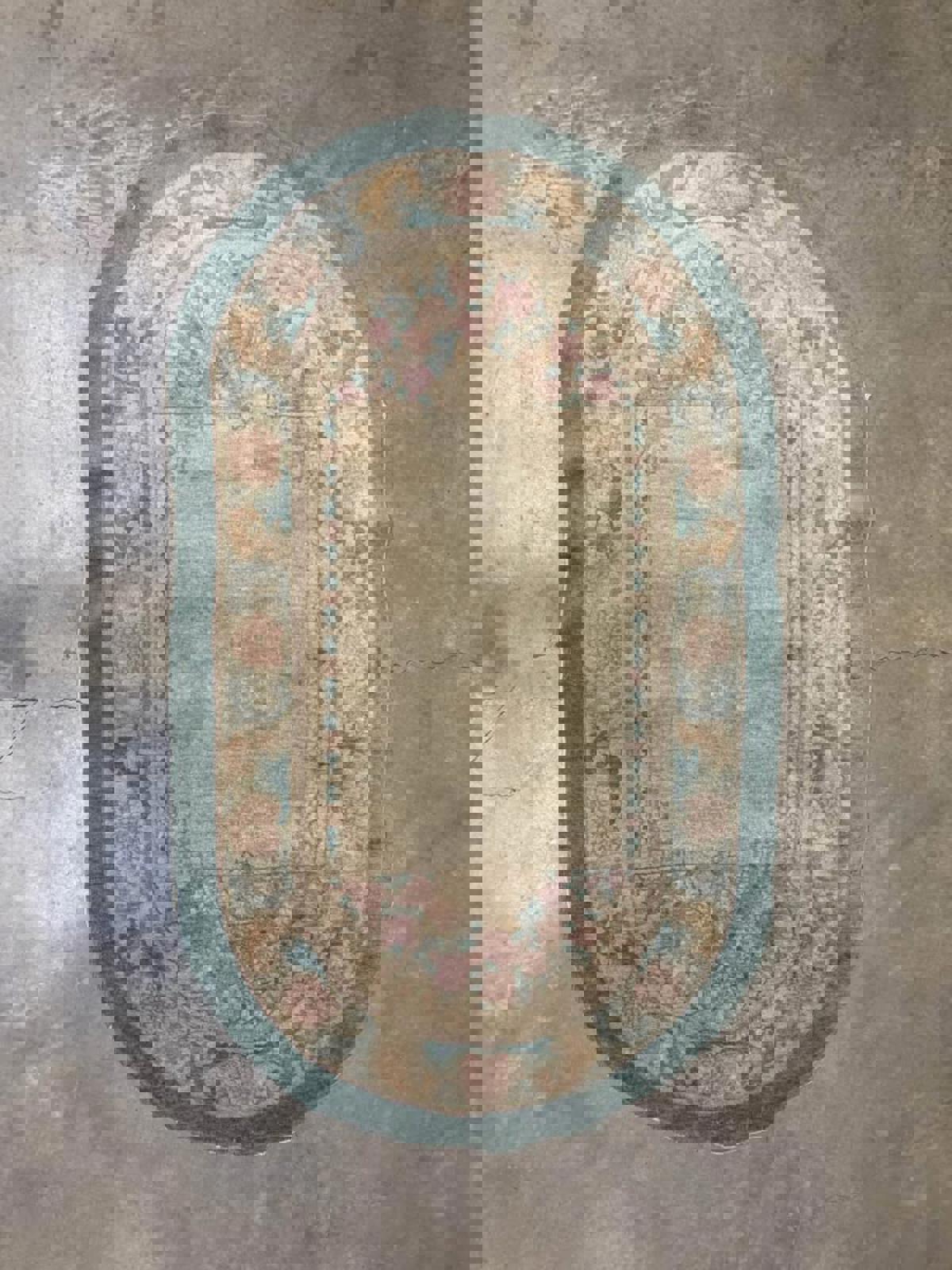 4’x6’8” Antique Handmade Oriental Rug