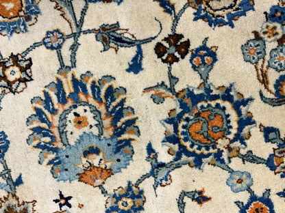 10’4”x15’2” Hand-Knotted Wool All-over Kashane Area Rug - Handmade Carpet 10x15