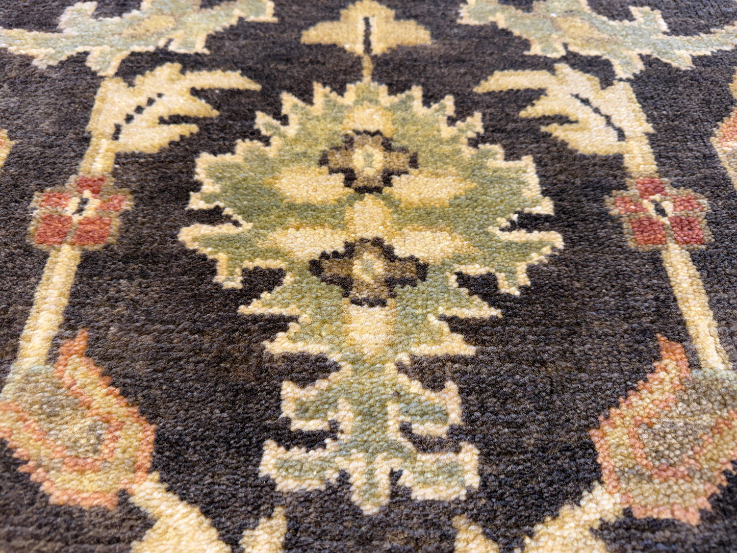 8’x10’ Hand-Knotted Wool Oushak Oriental Area Rug