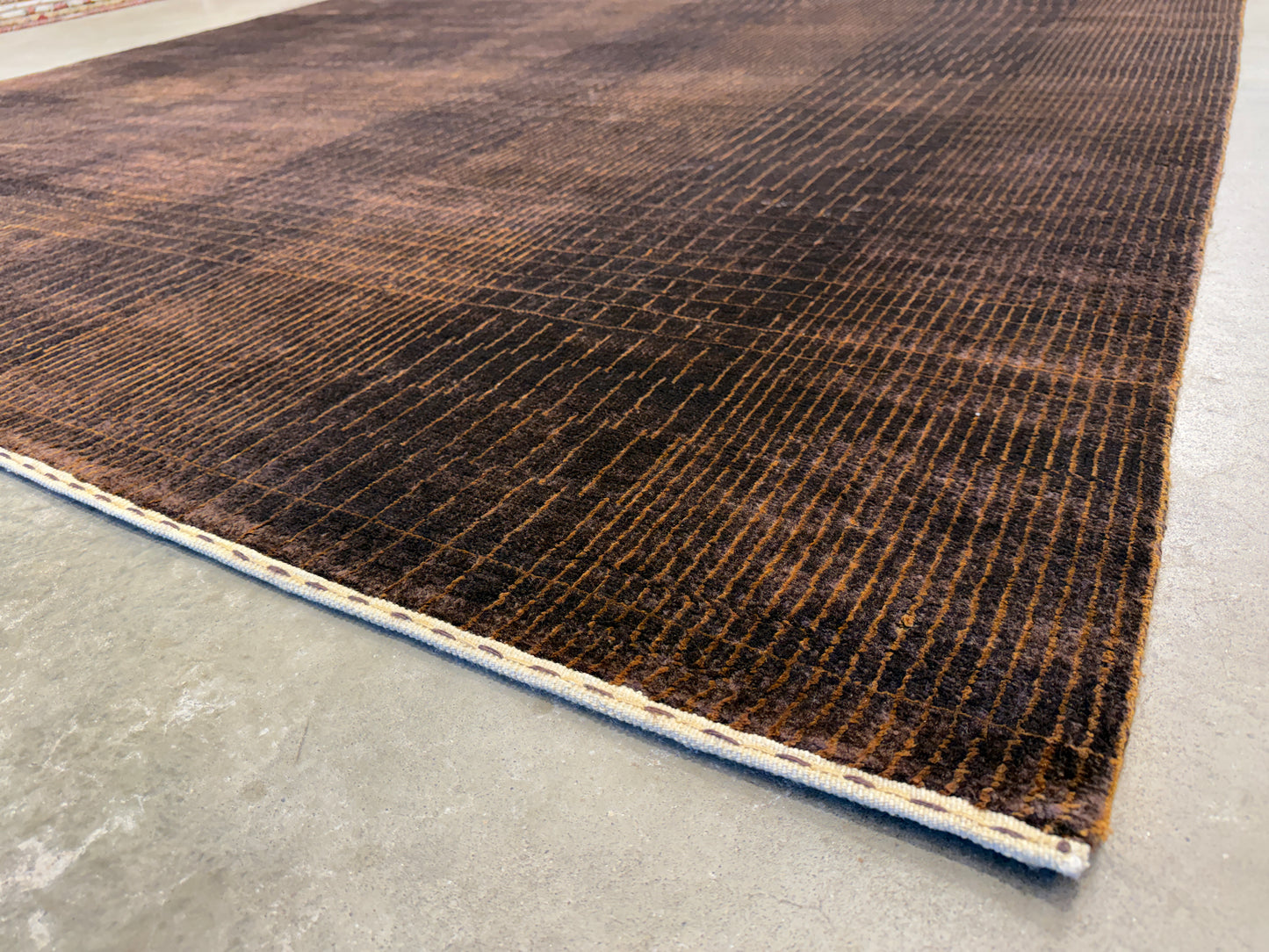 Hand-Knotted Contemporary Rug - 7’11”x10’