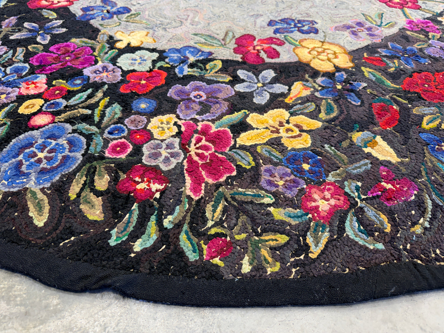 Antique French Needlepoint Rug - 8’3”x10’7”