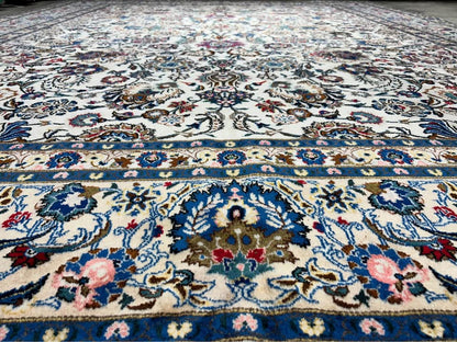 10’5”x 13’8” Handmade Persian Kashan Rug
