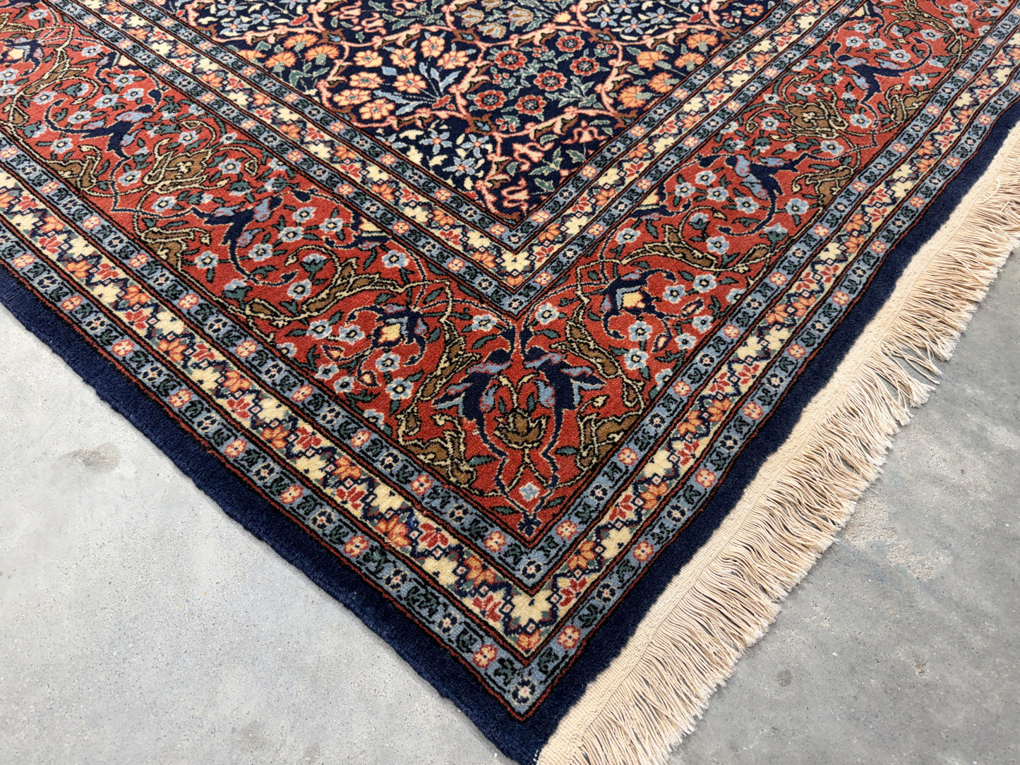 Hand-Knotted Hereke Rug - 6’8”x9’9”