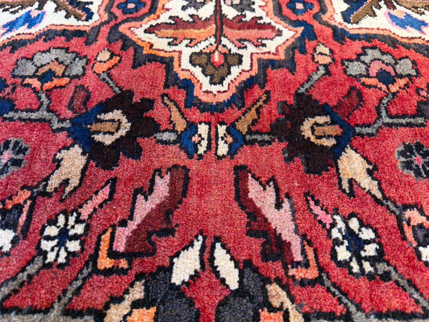 Hand-Knotted Persian Bakhtiari Rug - 11’4”x12’7”