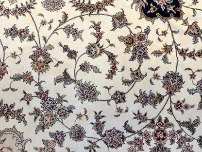 10’x13’8” Hand-Knotted Oriental IndoKashan Area Rug