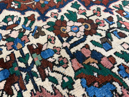 9’10”x13’10” Hand-Knotted Persian Bakhtiari Area Rug