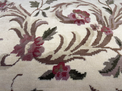 Hand-Knotted Floral Rug - Signed - 8’x10’
