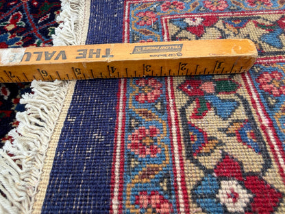 Hand-Knotted Persian Herati Rug - Signed Torabpour - 13’x15’9”