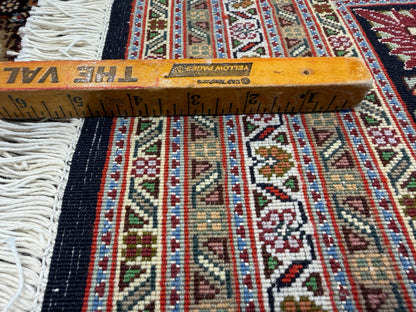 Hand-Knotted Persian Tabriz Mahi Rug - 9’11”x13’6”