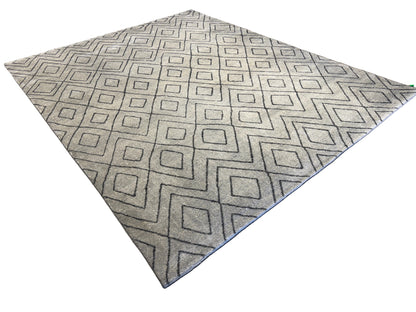 Hand-Knotted Contemporary Rug - 8’1”x10’2”