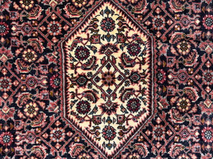 Hand-Knotted Persian Bidjar Rug - 3'7"x6'1"