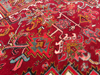 Hand-Knotted Persian Heriz Rug - 11’4”x18’10”