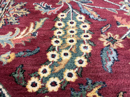 Hand-Knotted Agra Rug - 9’x13’9”