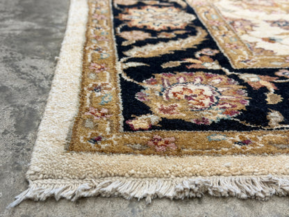 Hand-Knotted Pishawar Rug - 5’8”x8’3”