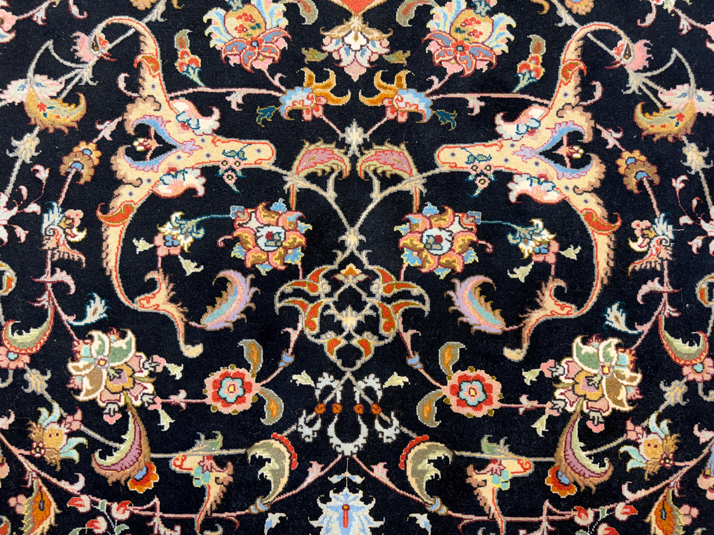 10’x13’ Hand-Knotted 70 Raj Persian Tabriz Rug