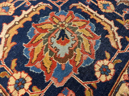 Hand-Knotted Persian Heriz Rug - 7’9”x11’6”