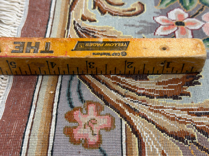 Hand-Knotted 80 Raj Persian Tabriz Rug - 6'9"x9'10"