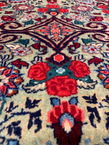 3'1'x4'11" Handmade Wool Persian Bidjar Rug
