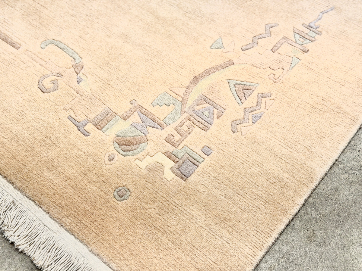 Hand-Knotted Gabbeh Rug - 6’6”x9’11”