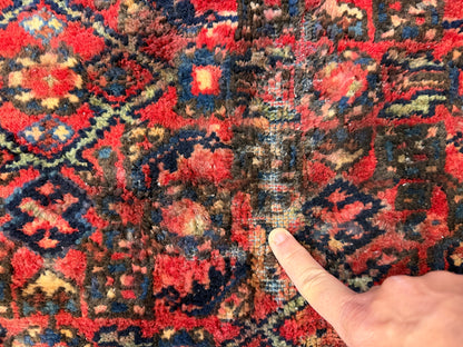Hand-Knotted Persian Hamadan Rug - 10’6”x17’2”