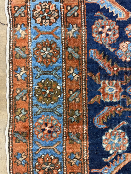 Hand-Knotted Antique Heriz Runner - 3’1”x17’2”
