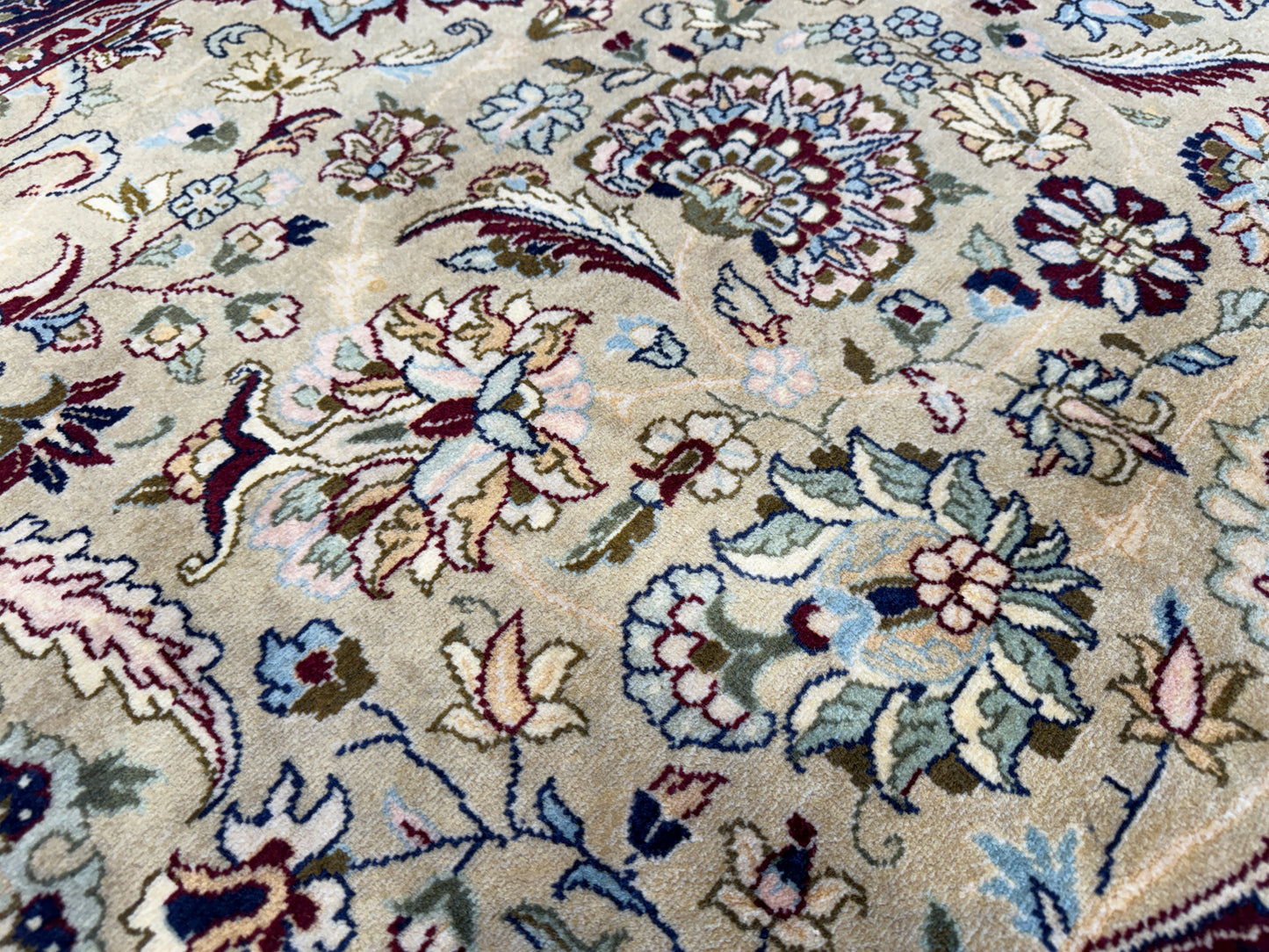 8’x10’5” Hand-Knotted Wool PakPersian Area Rug