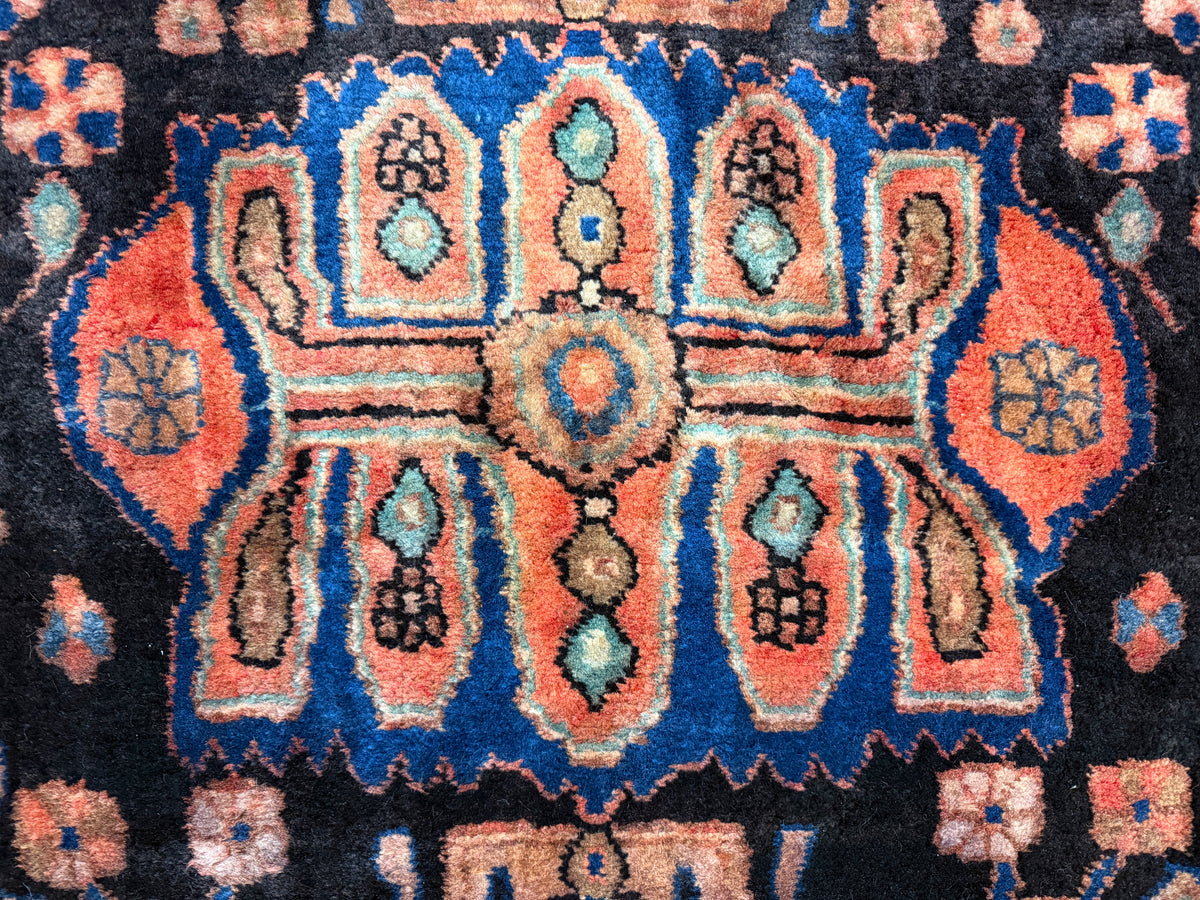 Hand-Knotted Persian Nahavand Rug - 5’x7’10”