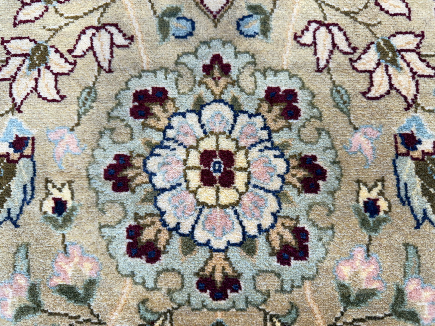 8’x10’5” Hand-Knotted Wool PakPersian Area Rug