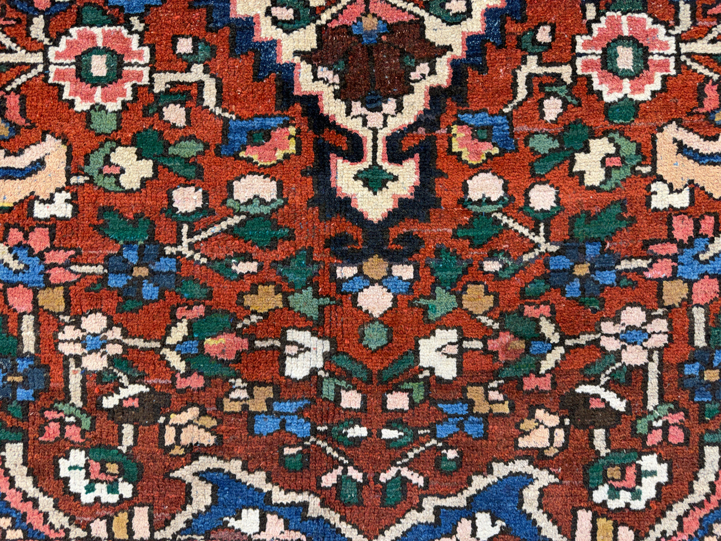 9’10”x13’10” Hand-Knotted Persian Bakhtiari Area Rug
