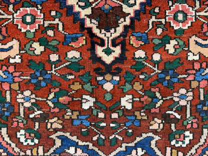 9’10”x13’10” Hand-Knotted Persian Bakhtiari Area Rug