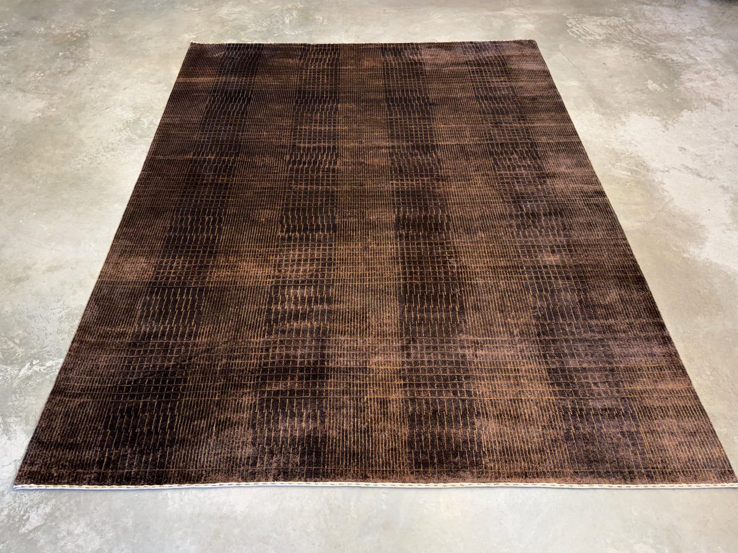 Hand-Knotted Contemporary Rug - 7’11”x10’
