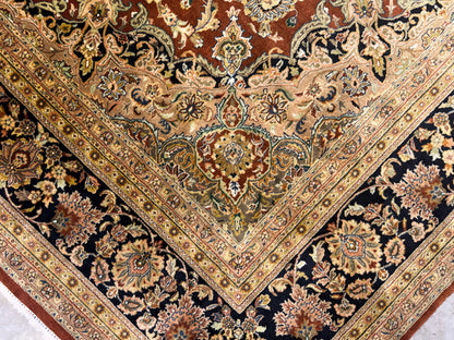 Hand-Knotted Oriental Rug - 9’9”x13’9”