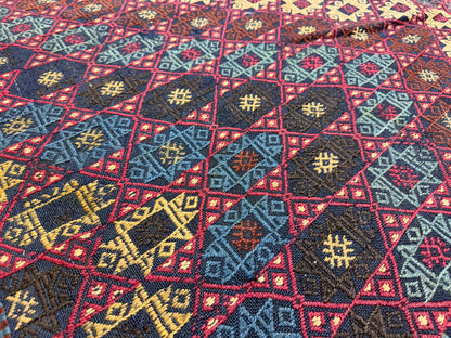Antique Flatweave Persian Kilim Rug - 5’3”x8’3”