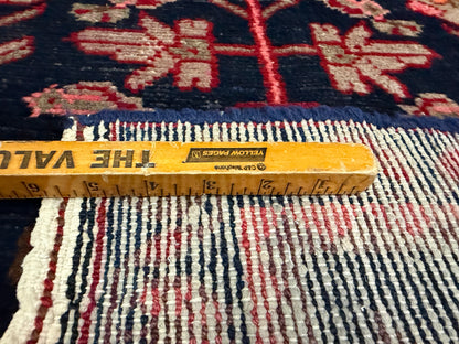 3’6”x4’11” Antique Hand-Knotted Wool Hamadan Persian Rug 3x5 Floral Handmade Carpet