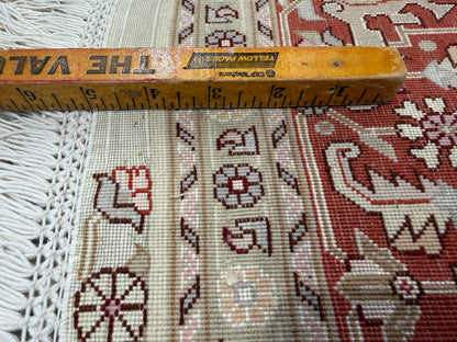 Hand-Knotted 60 Raj Persian Tabriz Rug - 4'10"x6'8"