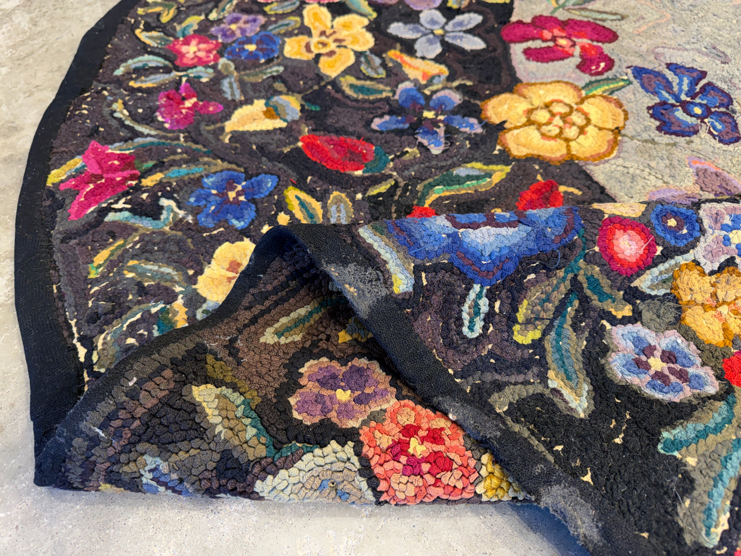 Antique French Needlepoint Rug - 8’3”x10’7”