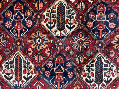 Hand-Knotted Persian Bakhtiari Rug - 10’x12’7”