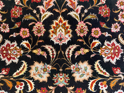 Hand-Knotted 50 Raj Persian Tabriz Rug - 9’11”x12’11”