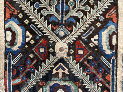 Antique Hand-Knotted Russian Kazak Rug - 4’3”x9’4”