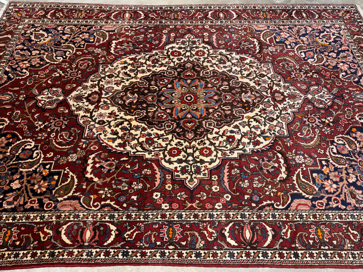 Hand-Knotted Persian Bakhtiari Rug - 7’x10’3”