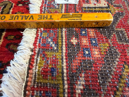 10’1”x12’9” Hand-Knotted Persian Heriz Area Rug