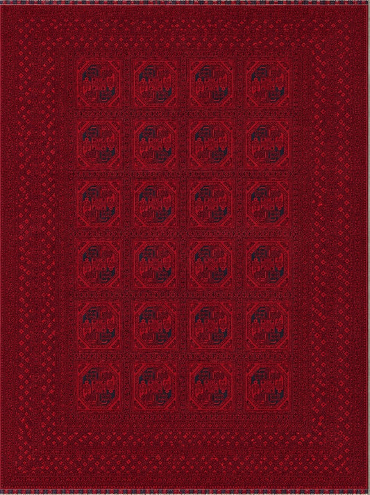 Hand-Knotted Khalmohammadi Rug - 10’x14’