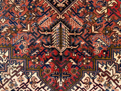 10’1”x14’ Hand-Knotted Persian Heriz Area Rug