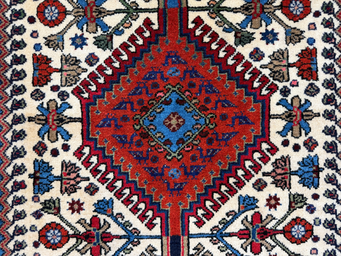 Hand-Knotted Yalameh Runner - 2’8”x12’5”