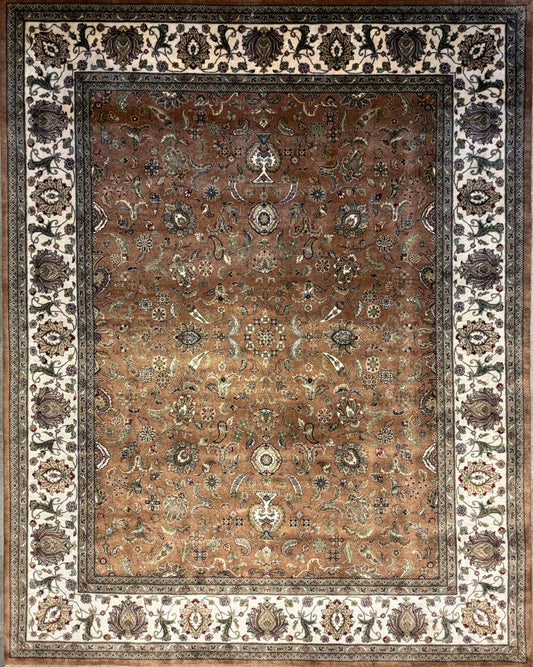 7’11”x9’11” Hand-Knotted Handmade Fine Wool PakPersian Area Rug